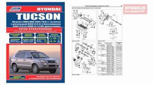 Руководство по ремонту Hyundai Tucson 2004-2010 бензин, дизель