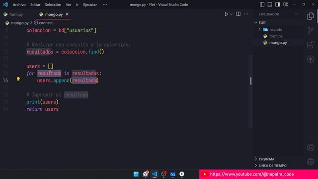 ?Crud en Flet y MongoDB | #2 conexión a MongoDB