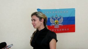 Получение первых паспортов ЛНР в г.Первомайске