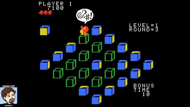 Colecovision - Q Bert Qubes смотреть онлайн
