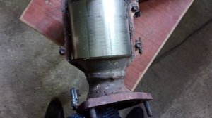 Установка нового катализатора на Suzuki sx4 седан