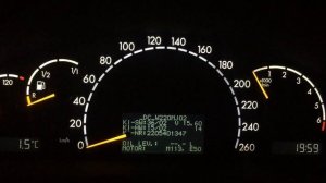 Как точно замерить уровень масла в двигателе Mercedes w220