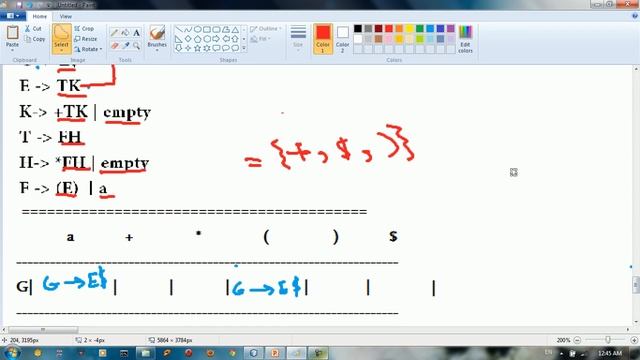 Implementing an LL1 Parser using java part4 - constructing parsing table смотреть онлайн