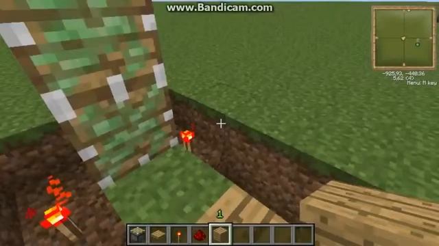 Майнкрафт Видео как сделать потайная дверь