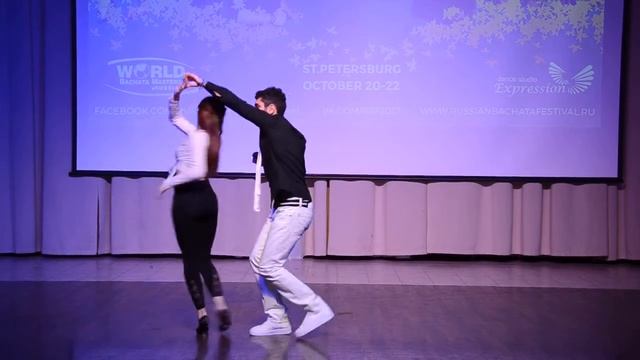 David & Anastasiya● Bachata Show Couple ● Russian Bachata Festival 2017 смотреть онлайн