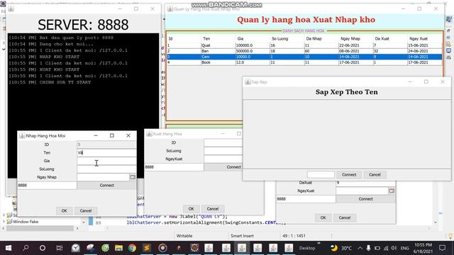 Lập trình Java nâng cao sử dụng Socket, Multithreading, JDBC, Hoàng Lê Tuấn Kiệt - Lớp 20IT1 - VKU смотреть онлайн