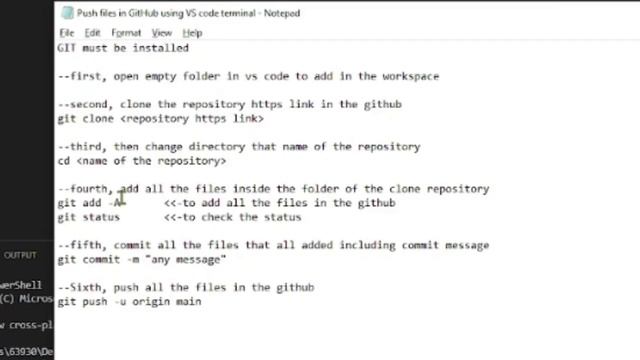 Push files in GitHub using VS code terminal | TOPZmetal channel смотреть онлайн