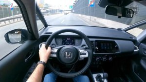 Дорожный тест драйв 2021 HONDA JAZZ V | Test drive 2021 HONDA JAZZ V