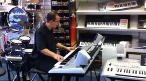In the Air Tonight on Yamaha Tyros 4 Keyboard - With Vocoder !!