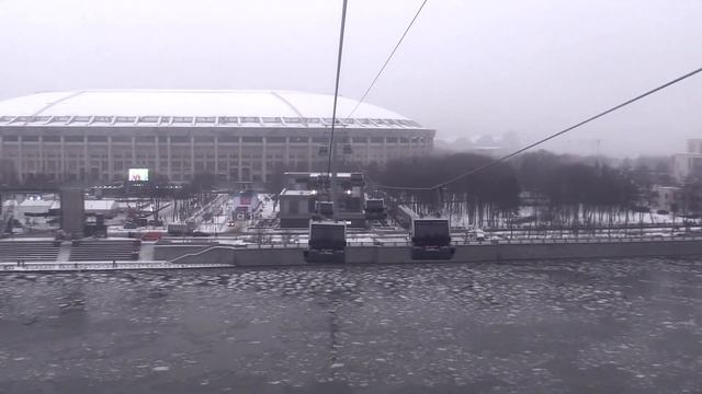 Московская канатная дорога  / Станция  "Лужники" -"Воробьевы горы" / Транспорт столицы /