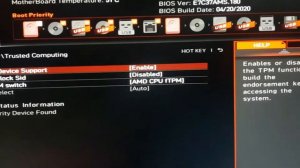 FIX - TPM 2.0 must be supported and enabled on this PC | TPM not detected | AMD CPU fTPM
