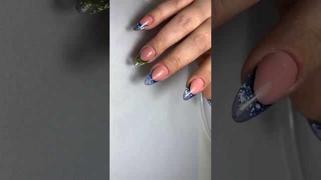 Выкладной френч #маникюр #красивыйманикюр #ногти #nails #nailsart #маникюр2022 #маникюрдизайн