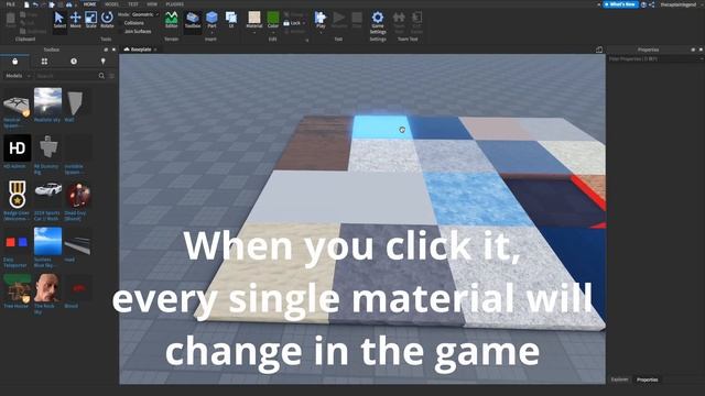 HOW TO GET THE 2022 MATERIALS IN ROBLOX STUDIO смотреть онлайн