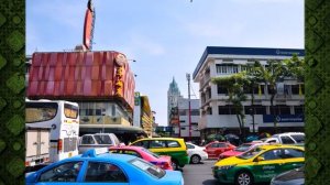 Бангкок от "Lat Krabang" станции  станции "Makkasan" и пешком  до  Central World Plaza