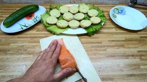 Закуска на Новый год! Тарталетки со Сливочным Сыром, Авокадо и Форелью!