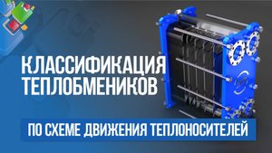 Классификация пластинчатых теплообменников по схеме движения теплоносителей