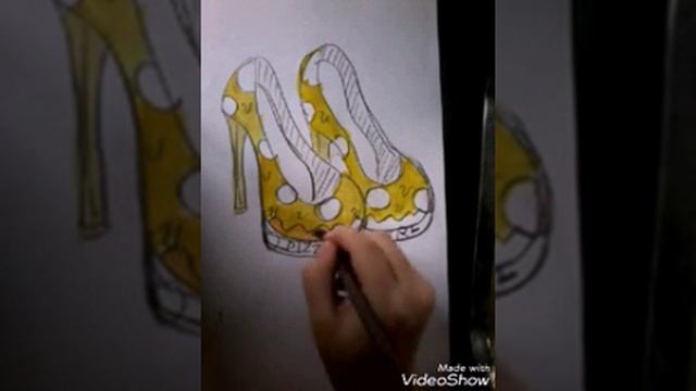 Рисуем каблуки пицу(^ ^) смотреть онлайн