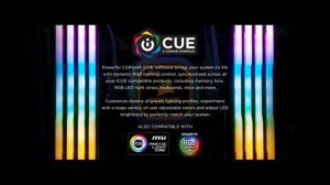 CORSAIR 32GB 4 x 8GB Vengeance RGB Pro DDR4 DRAM