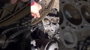 Установка цепи ГРМ, успокоителя и￼ натяжителя!￼!!