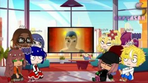 MIRACULOUS LADYBUG REACTS - To transformations?! (Gacha Club)