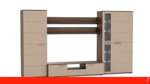 Обзор Стенка для гостиной Интеро | HOFF