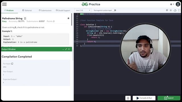 How to check Palindrome String in Java | String palindrome program in java