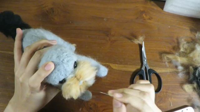 The making of Yorkie | needle felting смотреть онлайн