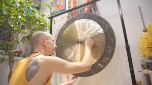 80-II-ТИБЕТСКИЙ ГОНГ ДЛЯ МЕДИТАТИВНЫХ ПРАКТИК И ЗВУКОТЕРАПИИ. КУПИТЬ ГОНГ Спб. СЛУШАТЬ ГОНГ