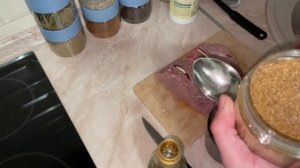 Говядина в духовке целым куском