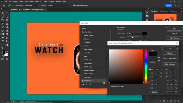 Professional Web Banner Design Adobe Photoshop Tutorial 02. How to Create Banner For your Product смотреть онлайн