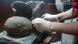 Башмак из цемента своими руками. DIY cement shoe.