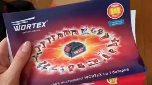 Распаковка — Аккумуляторный гайковерт Wortex CWR 0118