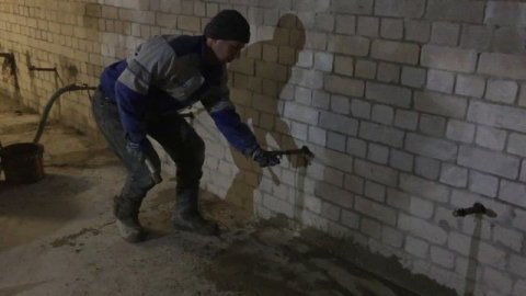 Гидроизоляция паркинга методом инъектирования