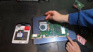 Upgrade Asus X505BA | Замена диска, добавление памяти в Asus X505BA