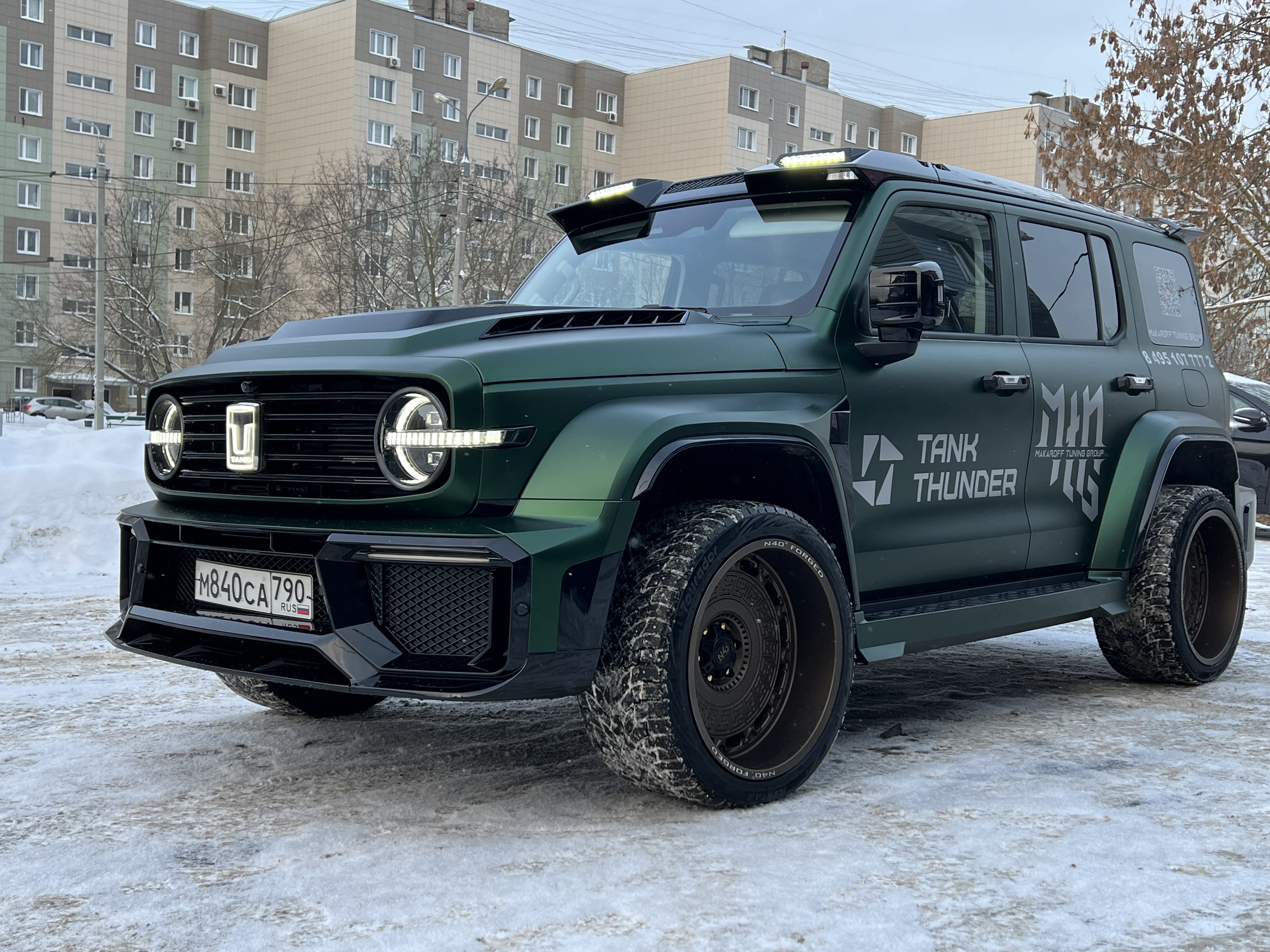 ТАНК 300 В ТЮНИНГЕ TANK THUNDER С ДОПОЛНИТЕЛЬНЫМ ОБОРУДОВАНИЕМ КОТОРОЕ МОЖНО ПРЕОБРЕСТИ В НАЛИЧИИ