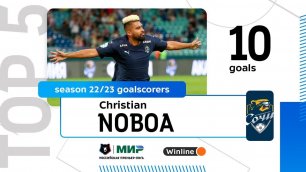 Christian Noboa | All goals of the first part of the 22/23 season