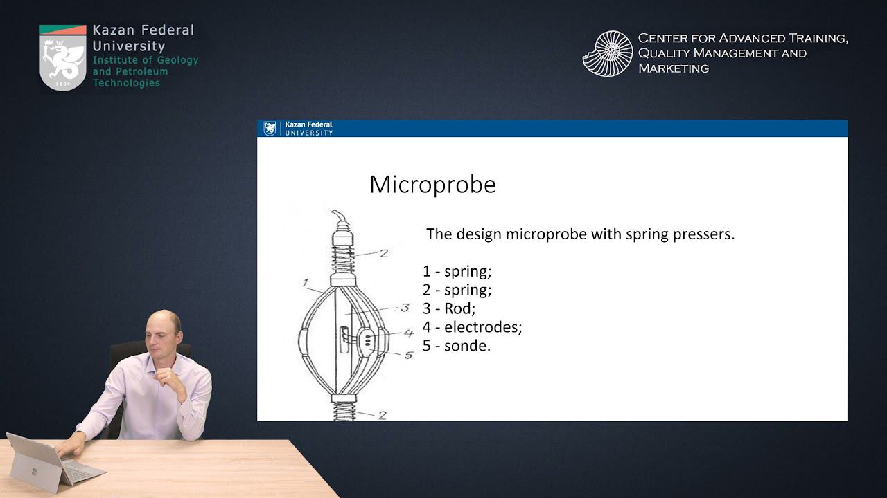 Well log interpretation. Microprobe electrical resistivity