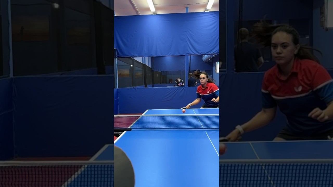 НЕВОЗМОЖНО разглядеть ВРАЩЕНИЕ на ТОПСЕ. #pingpong #tabletennis смотреть онлайн