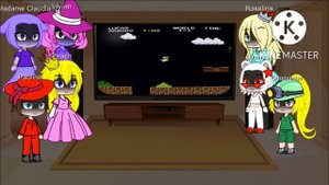 Female Mario characteres reacting to MX