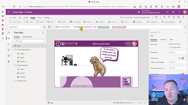 Power Apps StartScreen, OnStart, and Deep Linking fix смотреть онлайн