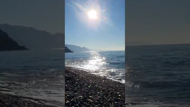 🗻🌊🌞Красивые горы, шум моря и яркое солнце!!!