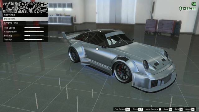 Comet Retro Custom GTA 5 Online смотреть онлайн