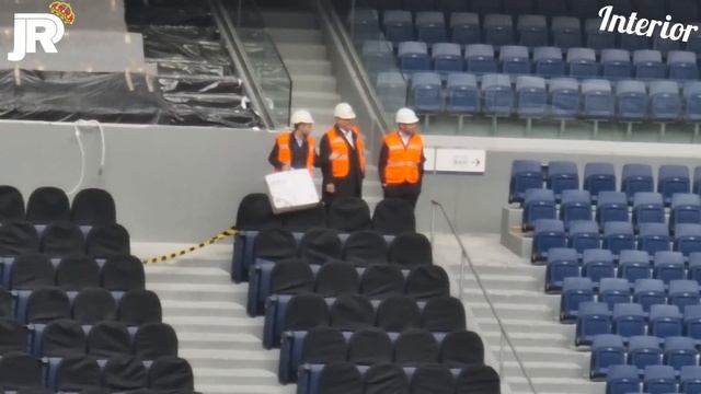 TRABAJOS en PALCO de HONOR, TUNEL de EVACUACIÓN,  SKYBAR ... ⚠️ Obras Santiago Bernabéu 23/1]/2023 смотреть онлайн