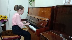 Ломова Маргарита, 10 лет, ДШИ 22 г. Астрахани. А. Шишов "Маленький вальс"