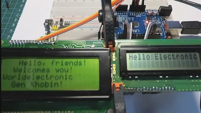 ЖК дисплей подключение смотреть онлайн