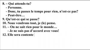 Французский по плейлистам. Урок III.III.6. Контрольная