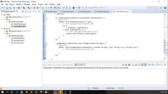 บัค เพียบ | Java Socket Chat part 3 смотреть онлайн