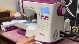 Necchi NC -  204D Using your Sewing Machines Memory   HD 1080p