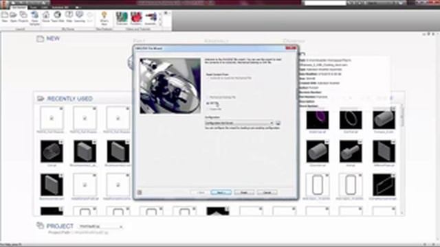 How to Import 3D DXF Data into Autodesk Inventor смотреть онлайн