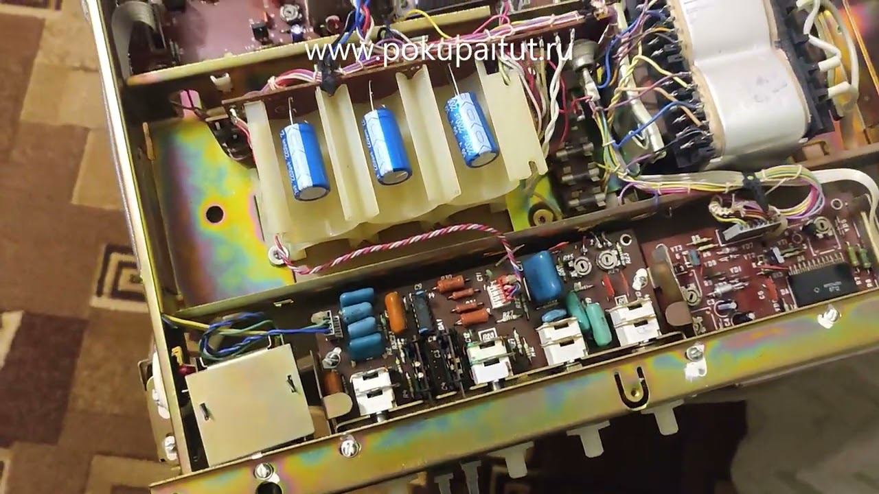 Ремонт, восстановление усилителя RADIOTEHNIKA У 7101 стерео смотреть онлайн